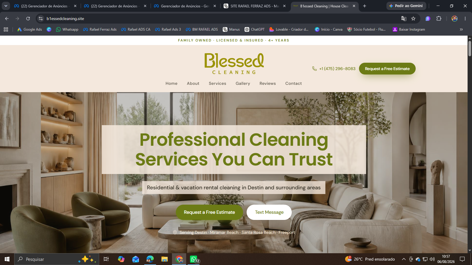 B1essed Cleaning